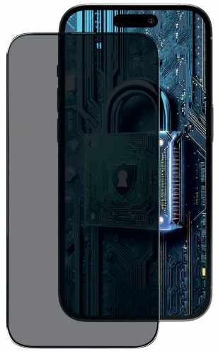 Захисне скло для смартфону Proove Privacy 360 iPhone 15 Pro Max black (PGP360I15PM1)