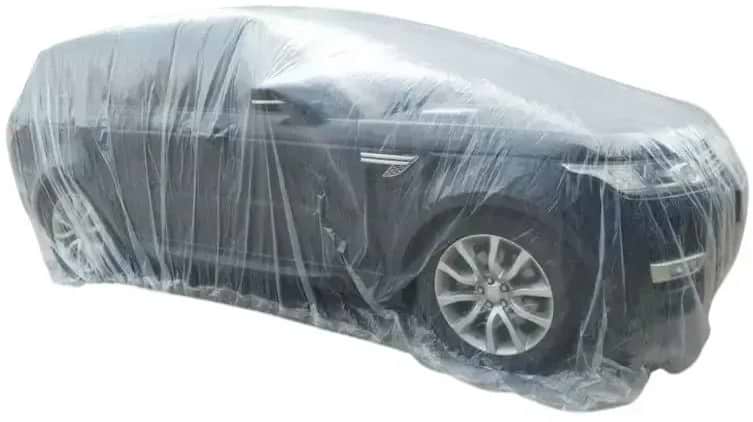 Автомобільний тент Poputchik розмір M 3.5 м 6 м (16-091-IS)