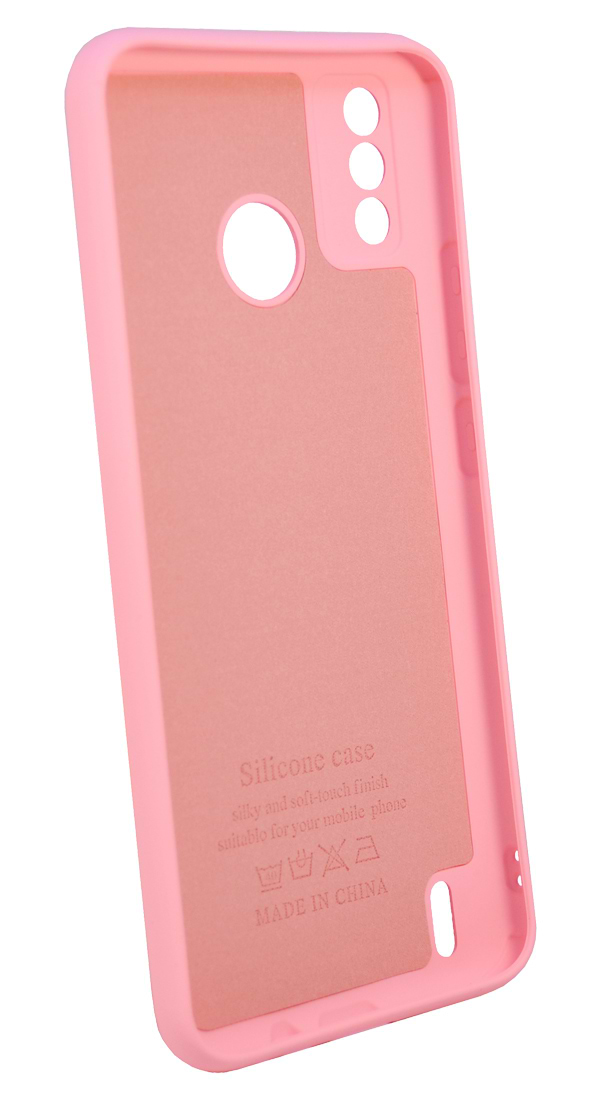 Фото - Чехол для смартфона Zarmans Soft Touch for Tecno Spark 6Go Pink (000002177)