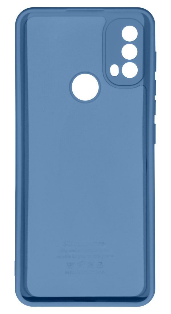 Фото - Чехол для смартфона Zarmans Soft Touch Motorola E40 темно-синій (000002330)