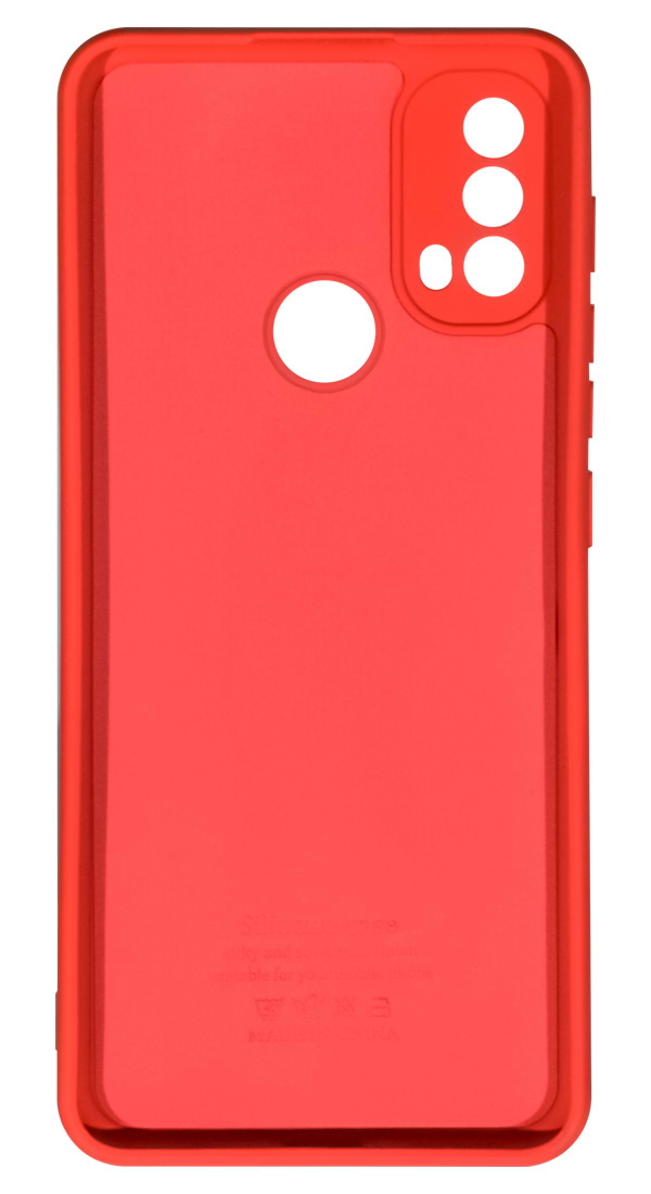 Фото - Чехол для смартфона Zarmans Soft Touch Motorola E40 червоний (000002332)