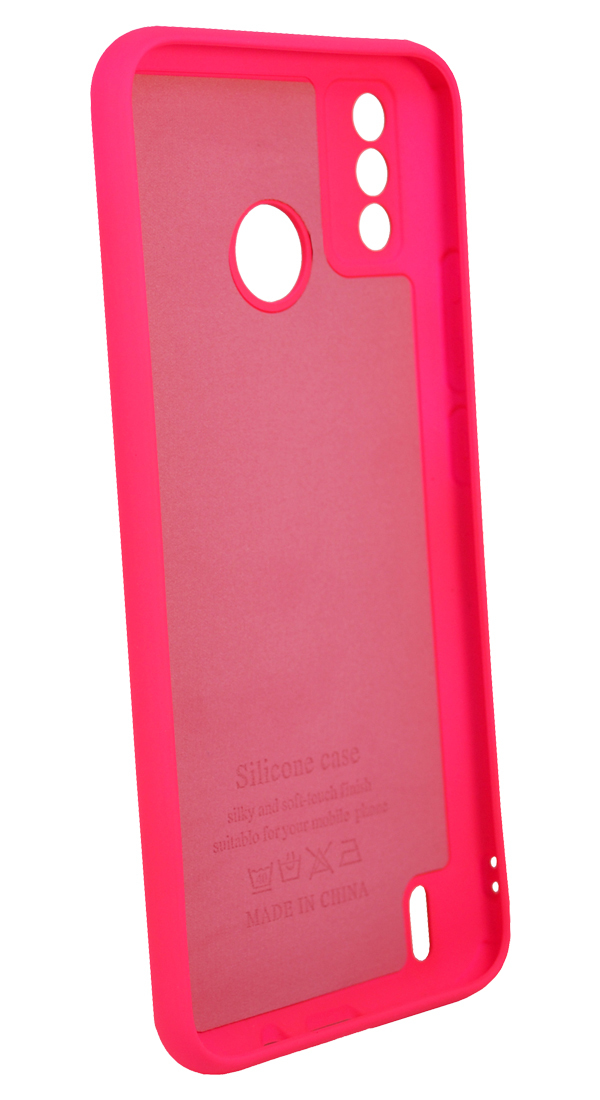 Фото - Чехол для смартфона Zarmans Soft Touch for Tecno Spark 6Go Crimson (000002397)