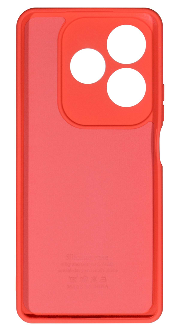 Фото - Чехол для смартфона Zarmans Soft Touch for Tecno Spark 10C 2023 Red (000002387)