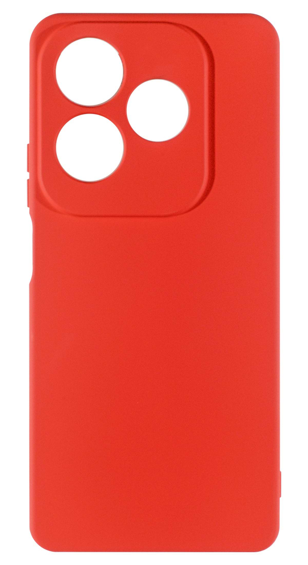 Фото - Чехол для смартфона Zarmans Soft Touch for Tecno Spark 10C 2023 Red (000002387)
