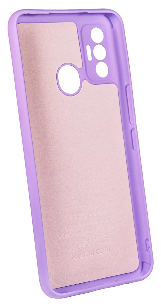 Фото - Чехол для смартфона Zarmans Soft Touch for Tecno Spark 7 Light Lilac (000002403)
