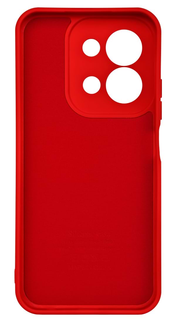 Фото - Чехол для смартфона Zarmans Soft Touch Redmi 15C EU красный (000002545)