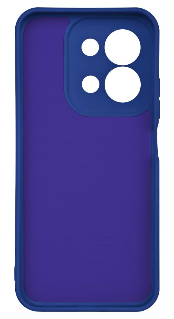 Фото - Чохол для смартфону Zarmans Soft Touch Redmi 15C EU синій (000002542)