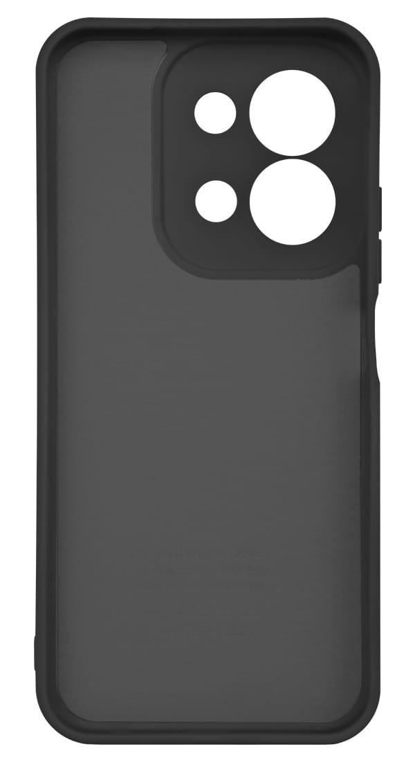 Фото - Чохол для смартфону Zarmans Soft Touch Redmi 15C EU чорний (000002546)