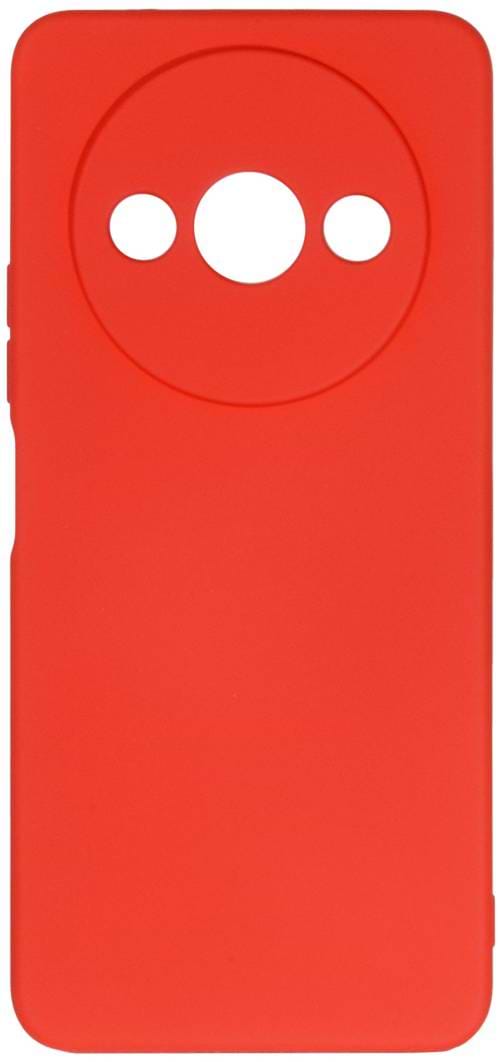 Фото - Чохол для смартфону Zarmans Soft Touch Redmi A3 червоний (000002565) Фото - Чохол для смартфону Zarmans Soft Touch Redmi A3 червоний (000002565)