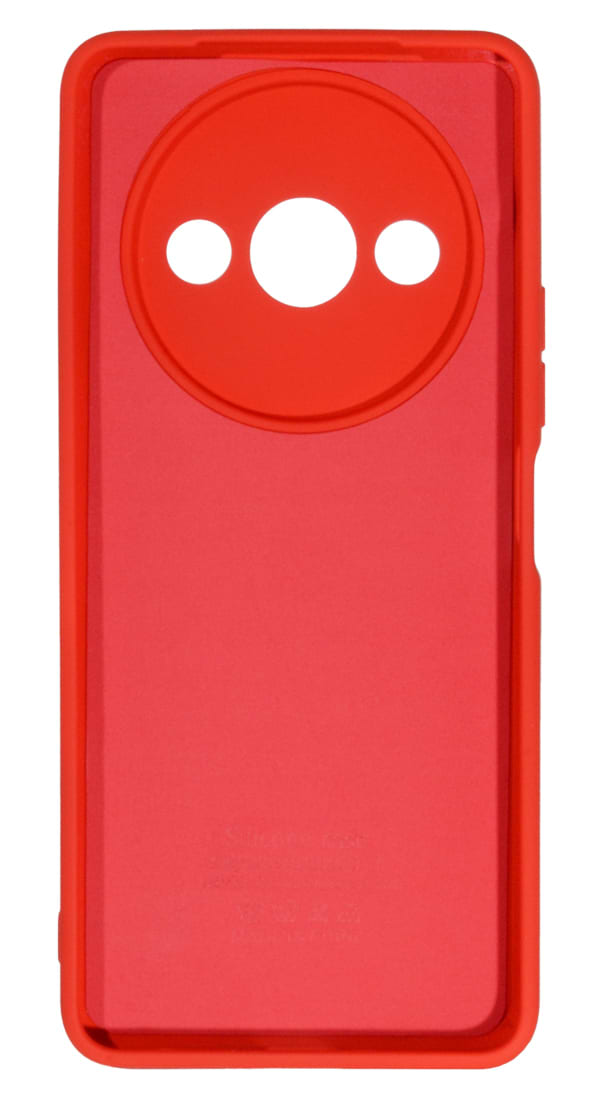 Фото - Чохол для смартфону Zarmans Soft Touch Redmi A3 червоний (000002565)