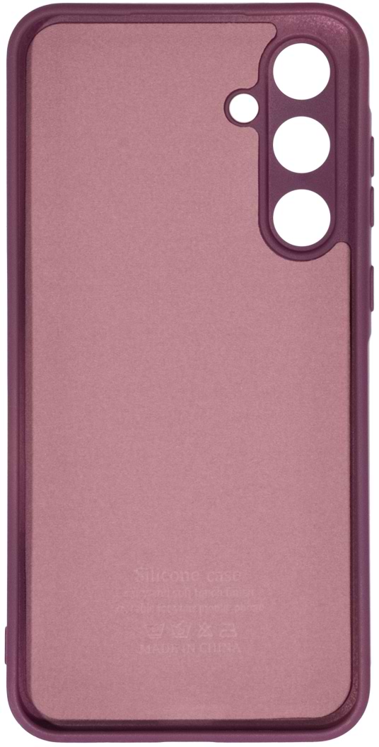 Фото - Чехол для смартфона Zarmans Soft Touch Samsung A55 бордовый (000001987)