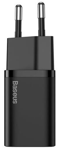 Фото - Мережевий зарядний пристрій Baseus 20W Super Si USB-C (TZCCSUP-B01) Black
