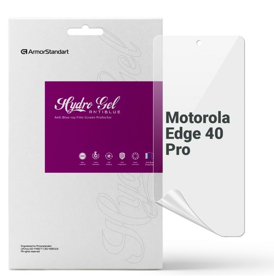 Защитная пленка для смартфона Armorstandart Anti-Blue for Motorola Edge 40 Pro (ARM67880)