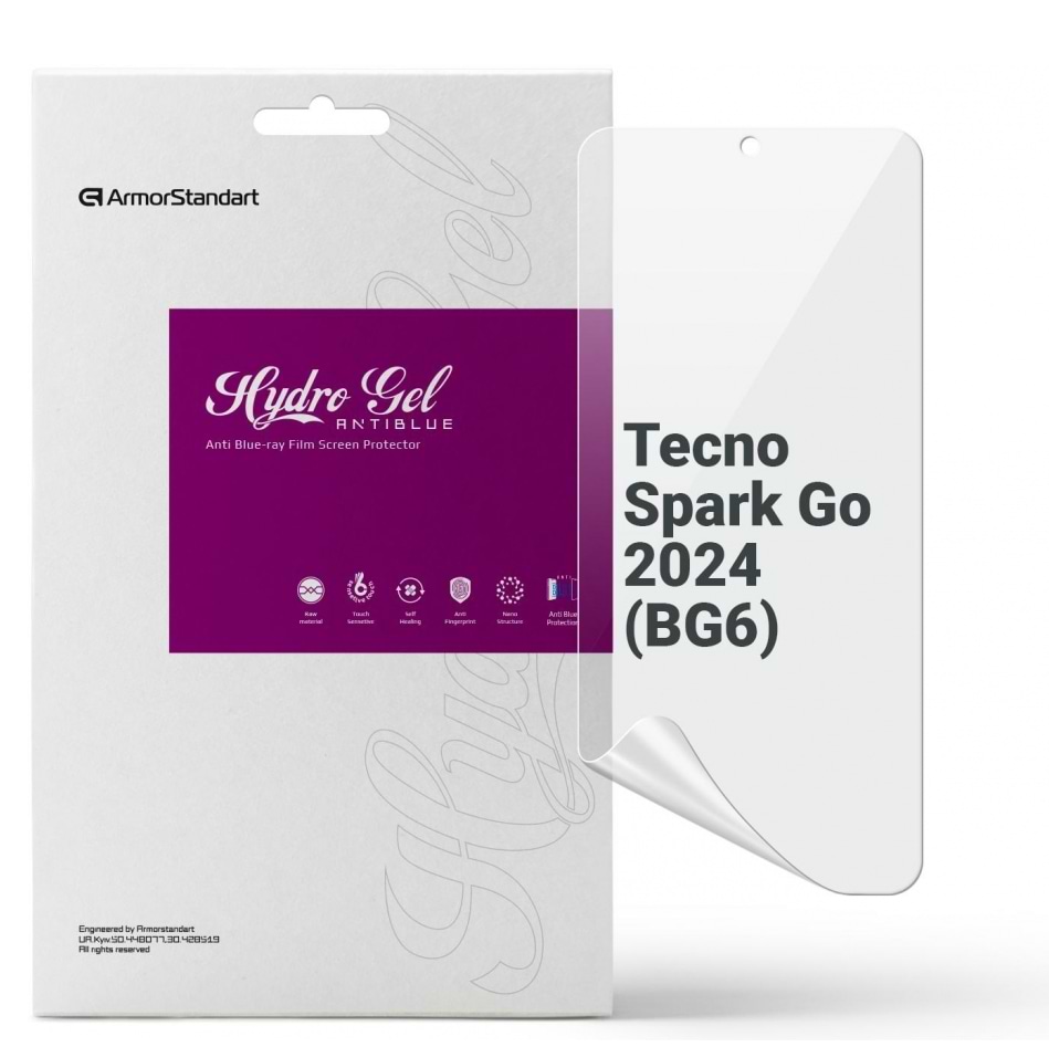 Защитная пленка для смартфона Armorstandart Anti-Blue for Tecno Spark Go 2024 (BG6) (ARM73610)