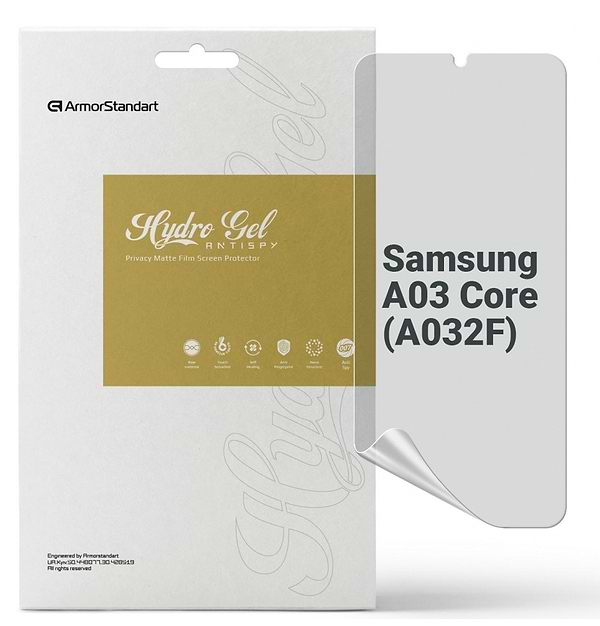 Фото - Захисна плівка для смартфону Armorstandart Anti-spy for Samsung A03 Core (A032F) (ARM70019)