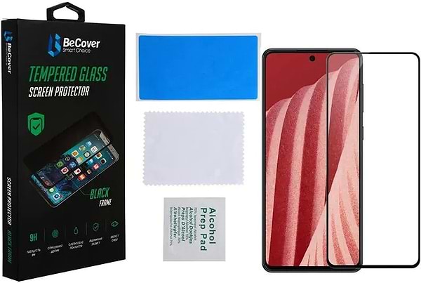 Фото - Захисне скло для смартфону BeCover for Samsung Galaxy A73 SM-A736 Black (707323)