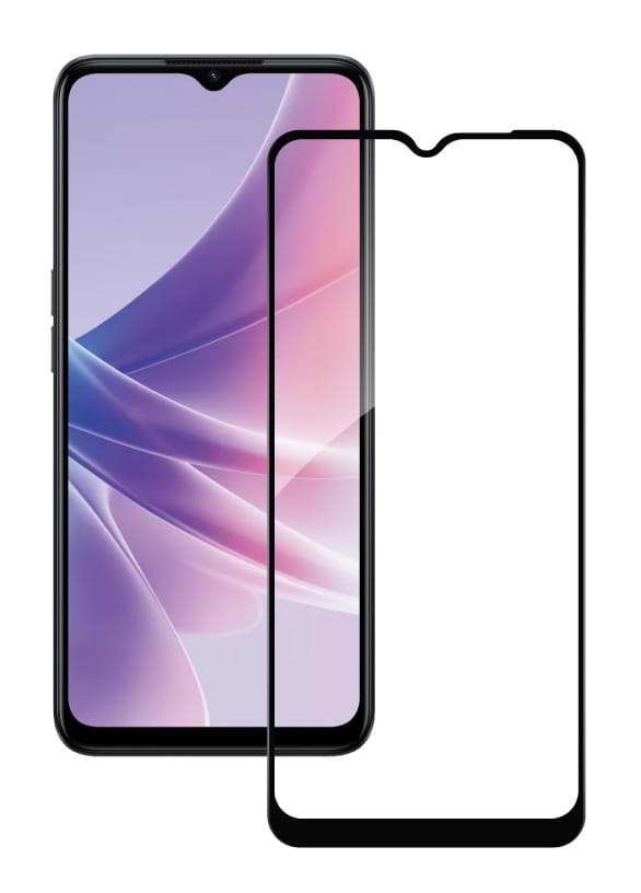 Захисне скло для смартфону ACCLAB Full Glue for Oppo A77 Black (1283126546303)