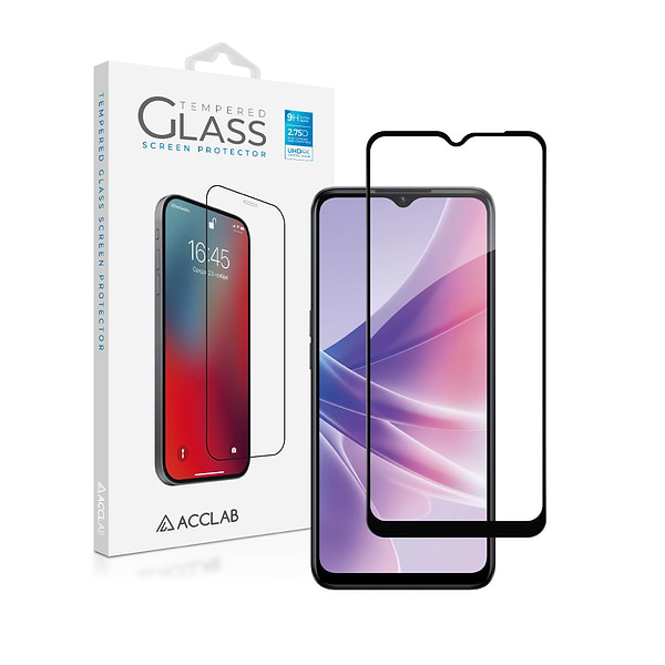 Фото - Захисне скло для смартфону ACCLAB Full Glue for Oppo A77 Black (1283126546303)