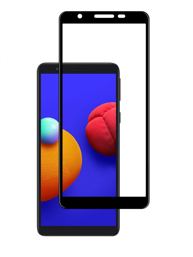 Защитное стекло для смартфона ACCLAB Full Glue for Samsung A01 Core/M01 Core Black (1283126516412)