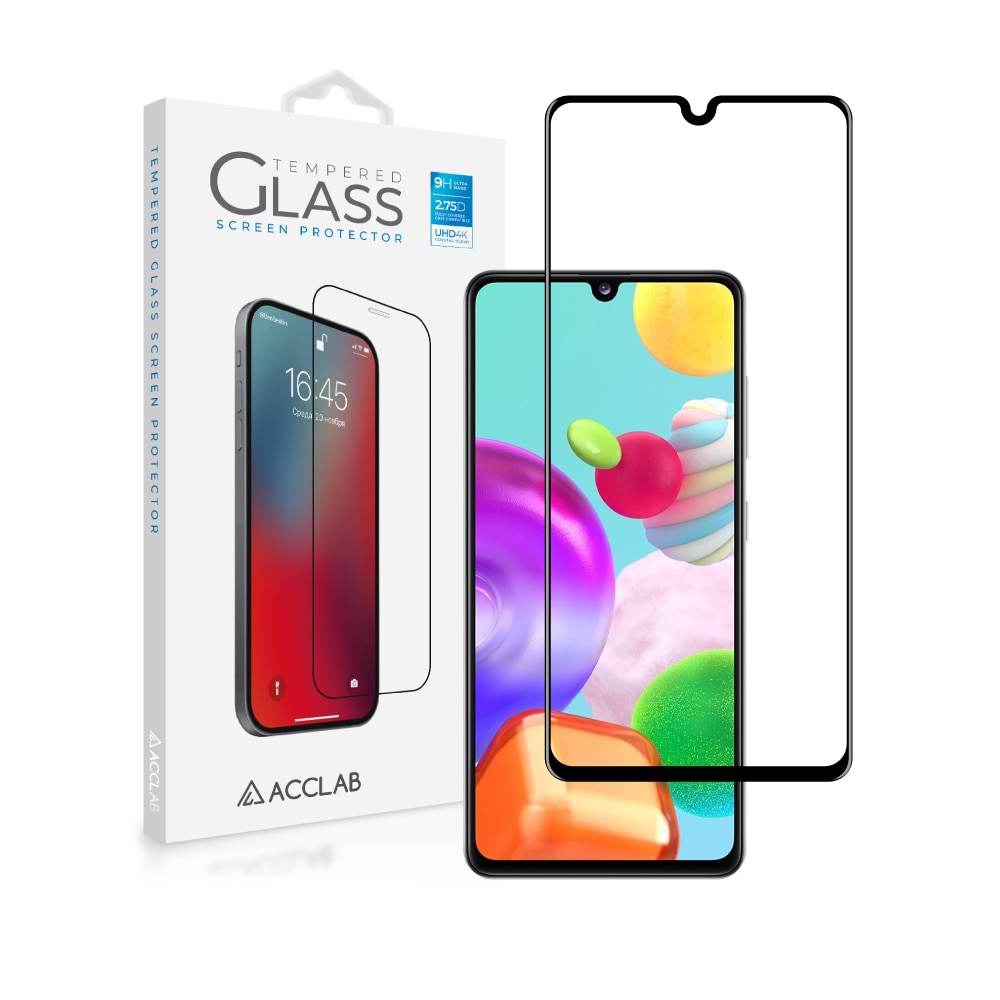 Захисне скло для смартфону ACCLAB Full Glue for Samsung A41 (1283126516504) - Фото 1
