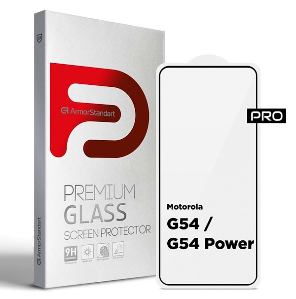 Фото - Захисне скло для смартфону Armorstandart Pro for Motorola G54 / G54 Power Black (ARM71082)