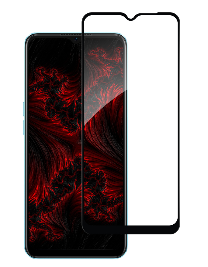 Защитное стекло для смартфона Intaleo Full Glue for Oppo A57 Black (1283126546266)