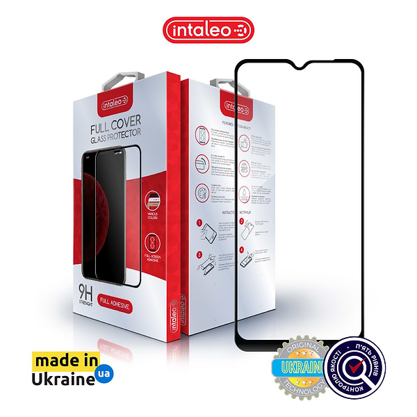 Фото - Защитное стекло для смартфона Intaleo Full Glue for Oppo A77 Black (1283126546334)