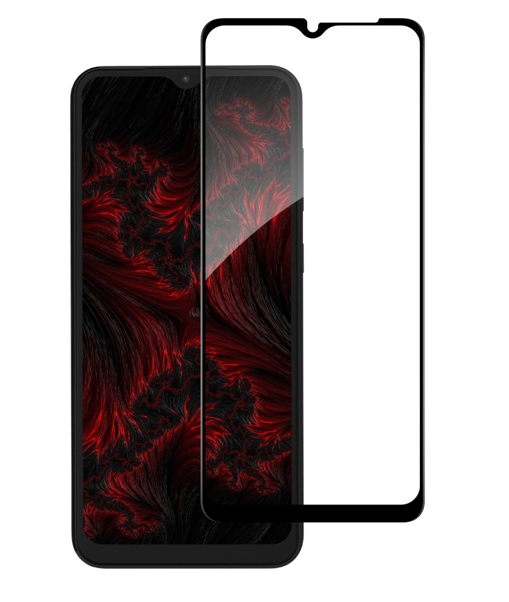 Захисне скло для смартфону Intaleo Full Glue for Samsung A04S Black (1283126544897)