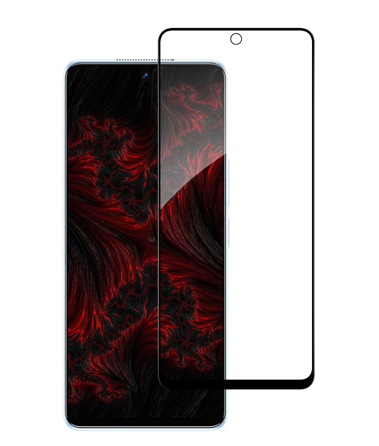 Защитное стекло для смартфона Intaleo Full Glue for Tecno Camon 19/19 Pro Black (1283126547270)