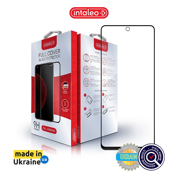 Фото - Защитное стекло для смартфона Intaleo Full Glue for Tecno Camon 19/19 Pro Black (1283126547270)