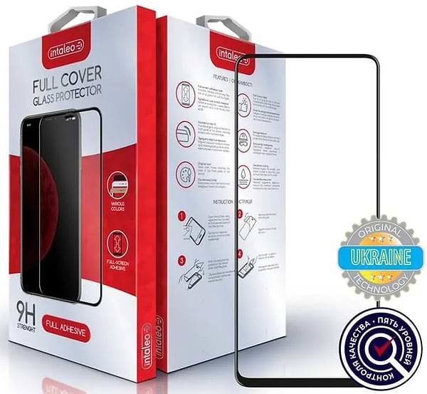 Фото - Защитное стекло для смартфона Intaleo for Xiaomi Poco X3 Pro Full Glue Black (1283126511899)