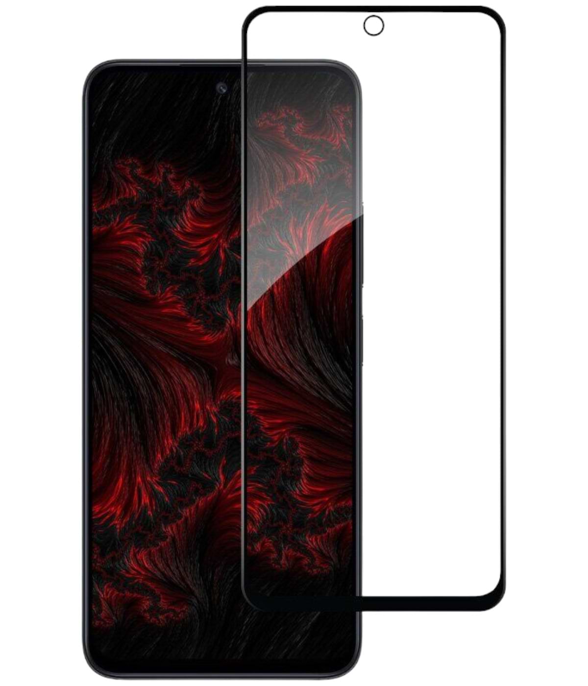 Захисне скло для смартфону Intaleo Full Glue for Xiaomi Redmi Note 9S Black (1283126501340)