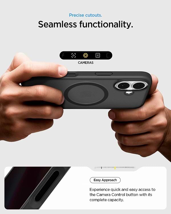 Фото - Чехол для смартфона Spigen Ultra Hybrid MagSafe for iPhone 17 Clear White (ACS10380)