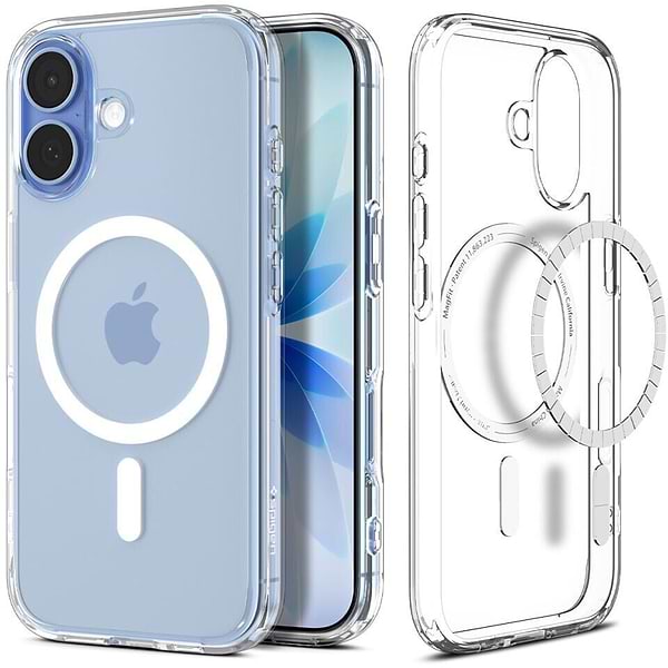 Фото - Чехол для смартфона Spigen Ultra Hybrid MagSafe for iPhone 17 Clear White (ACS10380)