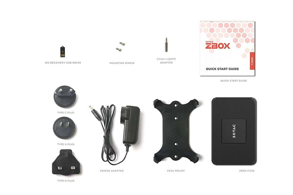 Фото - Неттоп Zotac ZBOX PICO Intel N6211 (ZBOX-PI336-W5C)