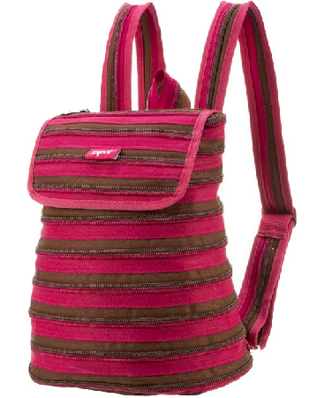 Рюкзак городской Zipit ZIPPER Fuchsia&Deep Brown (ZBPL-1)