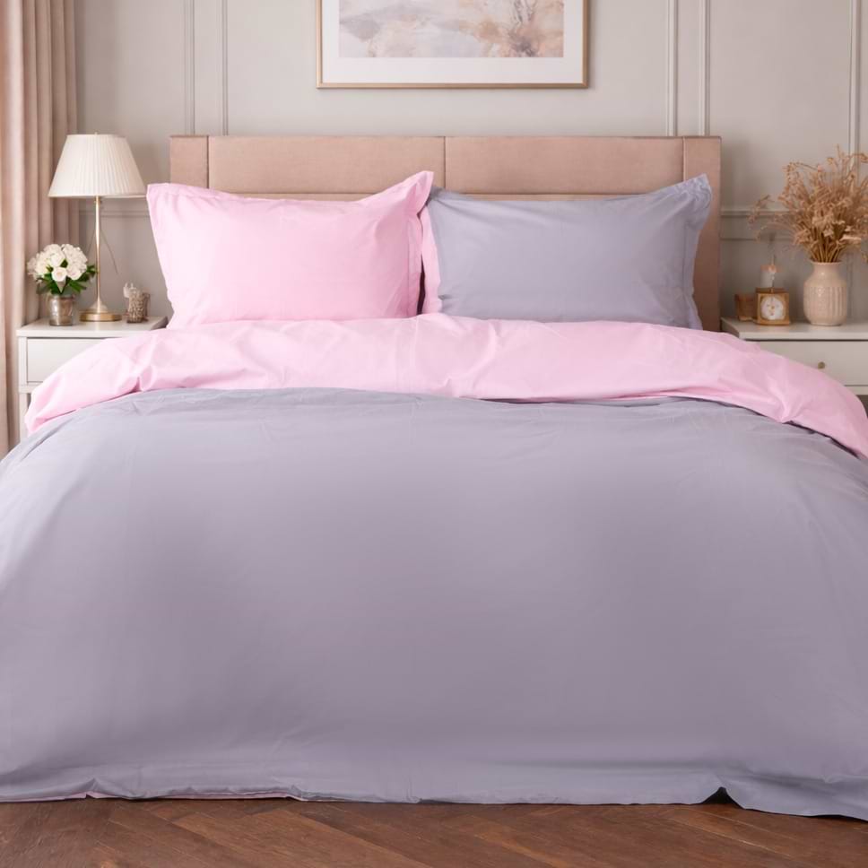 Комплект постельного белья MirSon Poplin Line 018 + 056 Stephannie 220 x 240 см (2200006283072)