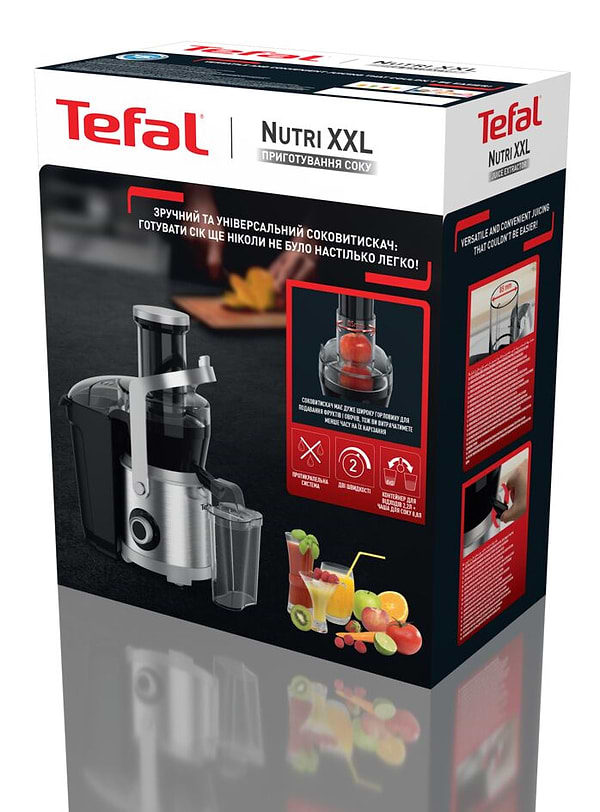 Фото - Уцінка - Соковитискач відцентровий Tefal ZE660D10
