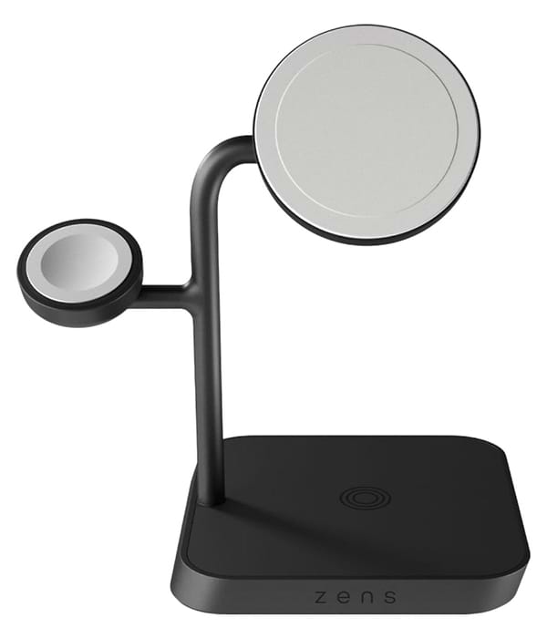 Фото - Бездротовий зарядний пристрій Zens 4-in-1 MagSafe + Watch Wireless Charging Station Black (ZEAPDC01/00)
