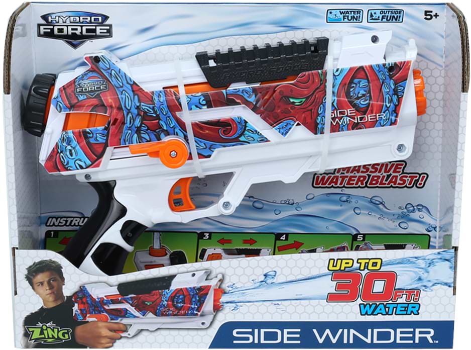 Водяной бластер Zing «Hydro Force» - SIDE WINDER (ZG658) - Фото 1