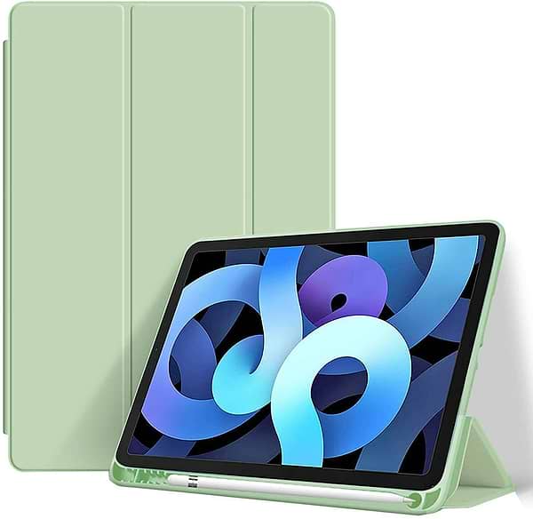 Фото - Чехол для планшета BeCover Tri Fold Soft TPU с креплением Apple Pencil for Apple iPad 10.2 2019/2020/2021 Light Green (708458)