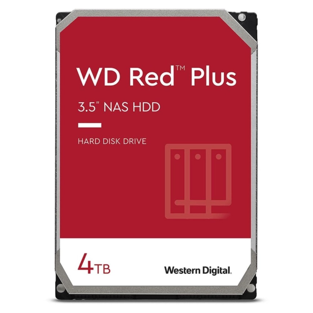 Жорсткий диск внутрішній Western Digital SATA 4.0TB WD Red Plus 5400rpm 256MB (WD40EFPX) - Фото 1