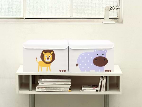 Фото - Коробка для зберігання дитяча Handy Home Бегемот 48x30x30 см (CH10)