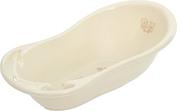 Фото - Детская ванночка Tega Baby Мишки 86 см Кремовая (MS-004-119)