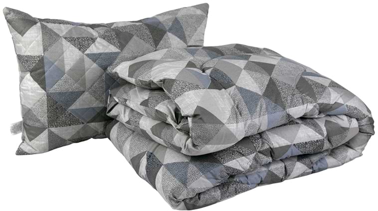 Набор одеяло полуторное + подушка Руно 140х205 см +50х70силиконовый абстракция плюс (924.53Абстракція плюс) - Фото 1