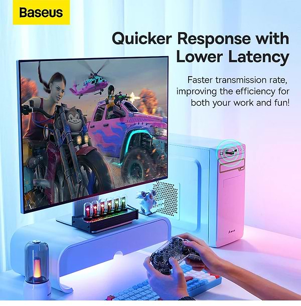 Фото - Адаптер сети Bluetooth USB Baseus BA07 Wireless Adapter (ZJBA010001)