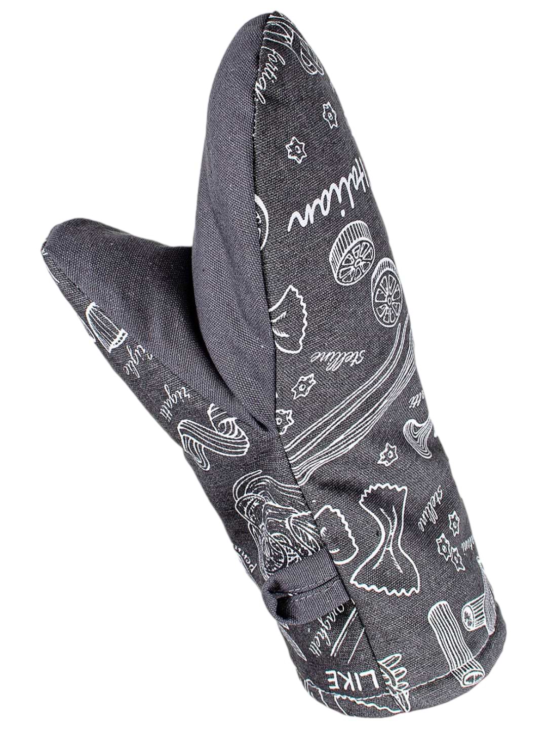 Прихватка-рукавиця Home Line Полупанама паста графіт/графіт (177558)