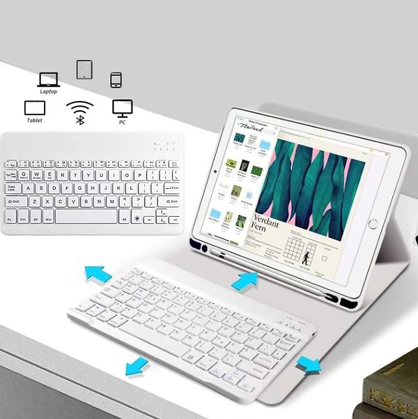 Фото - Чохол-клавіатура для планшета BeCover for Apple iPad Mini 6 2021 Gray (712988)