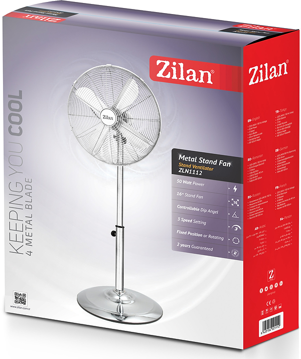 Фото - Уценка - Вентилятор напольный Zilan ZLN1112