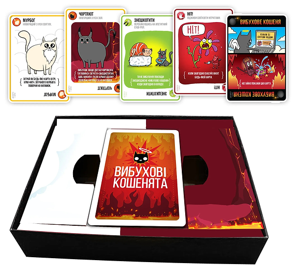 Фото - Настольная игра (8+) Rozum Взрывные котята: Добро и Зло (EKIEK12UA)